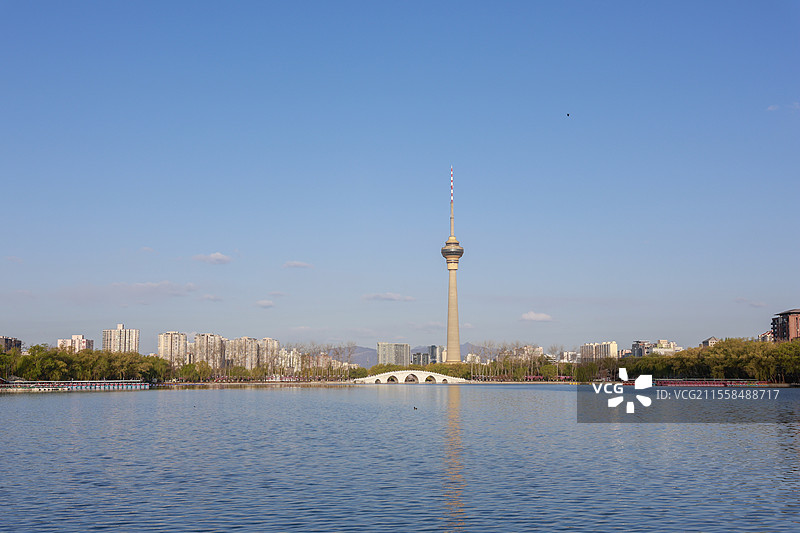 玉渊潭公园图片素材