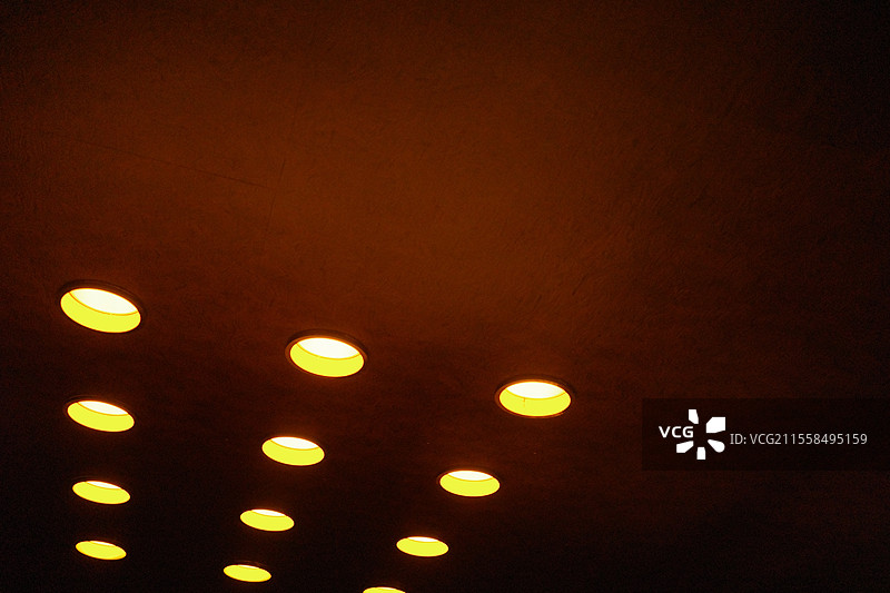 长沙ifs酒店建筑墙夜景图片素材