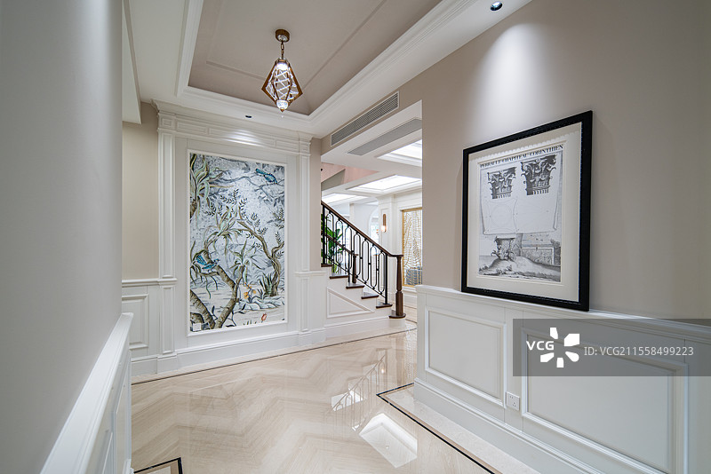 别墅装修设计实景照片图片素材