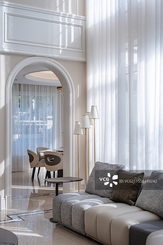 别墅装修设计实景照片图片素材