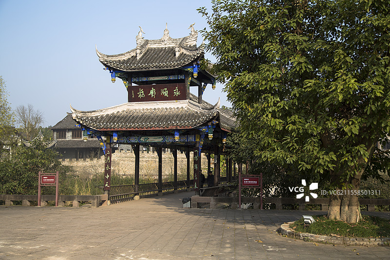 遂宁黄峨古镇图片素材