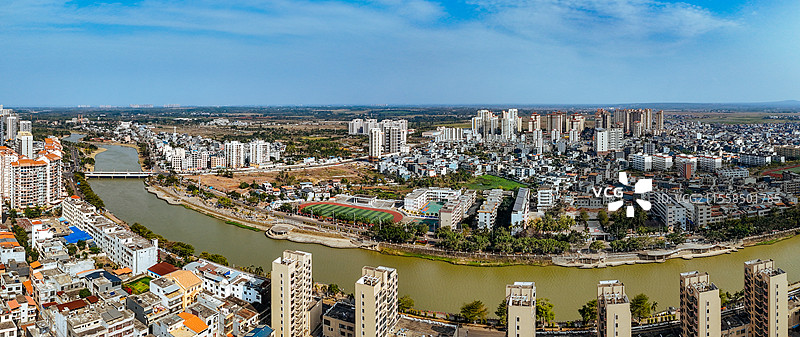 临高县 美营村 解放路 城市 海南图片素材