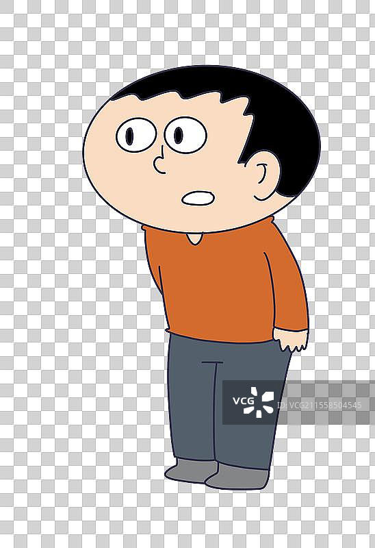 站立观看的人物图片素材