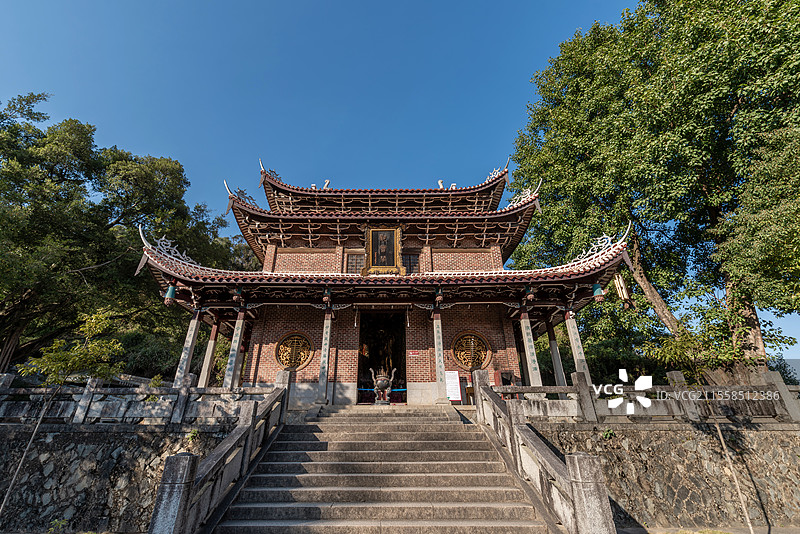 莆田广化寺中的观音阁图片素材