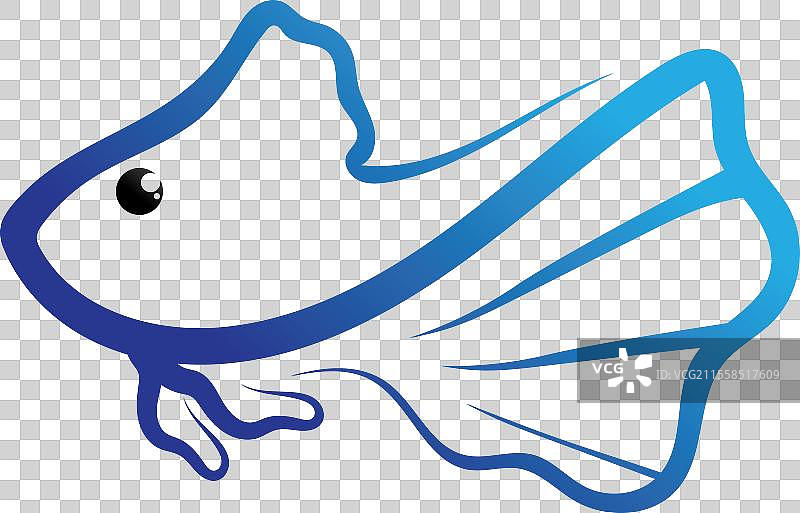 鱼类动物水生标志斗鱼设计与图片素材