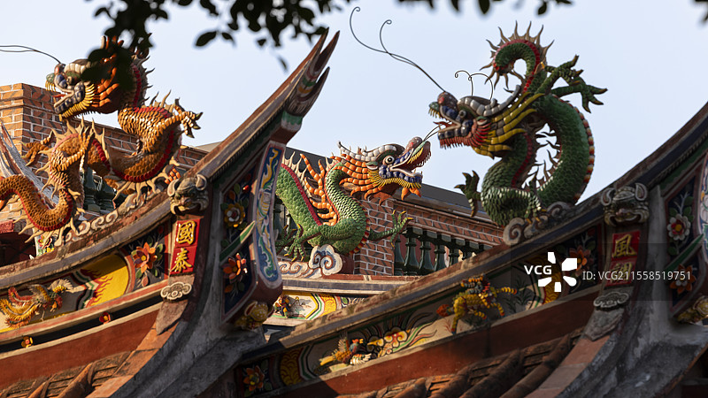 漳州古城东桥亭佛祖庙图片素材