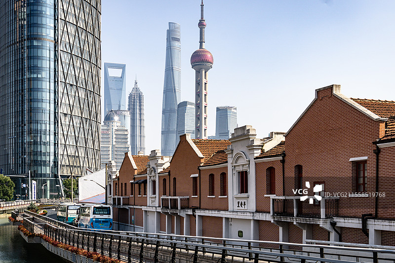 上海平安里图片素材