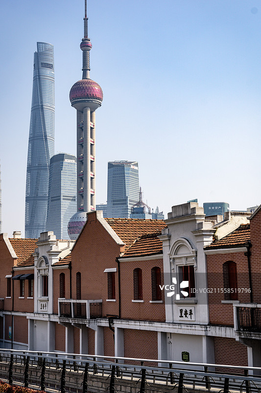 上海平安里图片素材