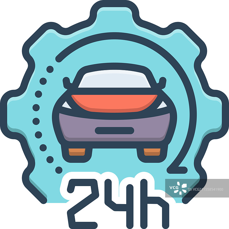 24小时服务图片素材