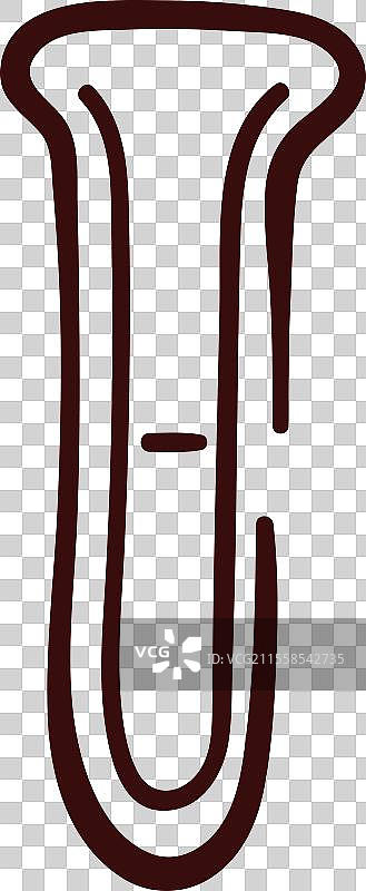 科学线条艺术风格的烧瓶化学图标图片素材