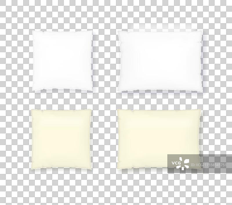 方形、长方形和靠垫枕头图片素材