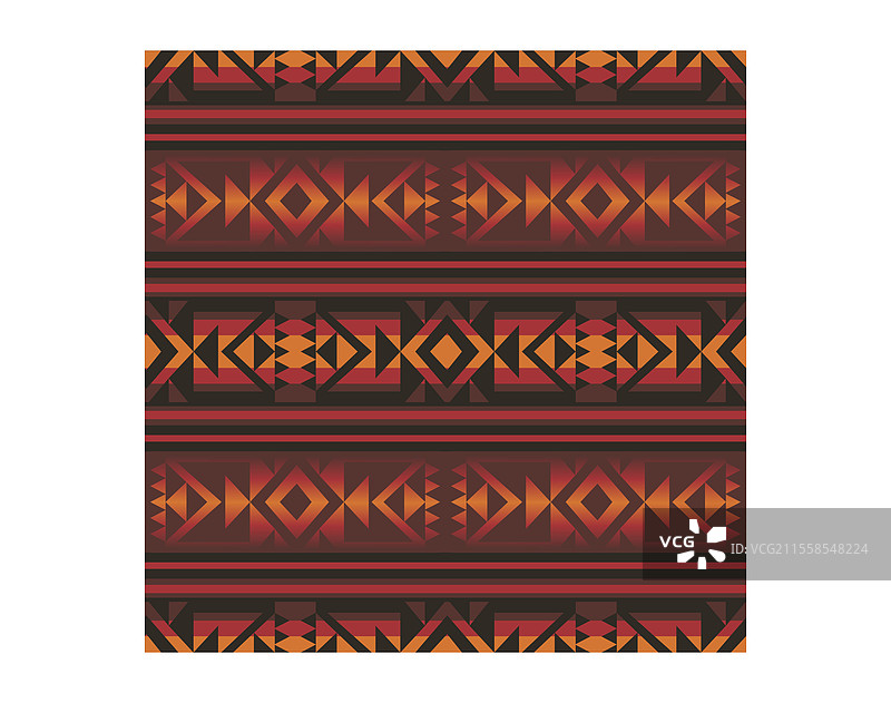 美洲原住民几何条纹图案图片素材