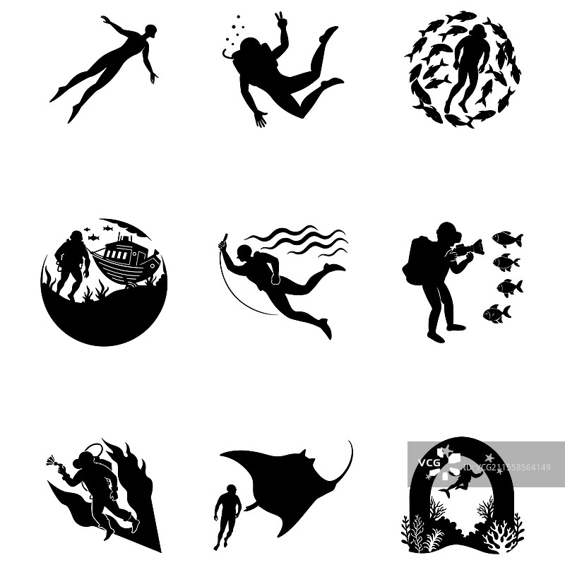 潜水图片素材