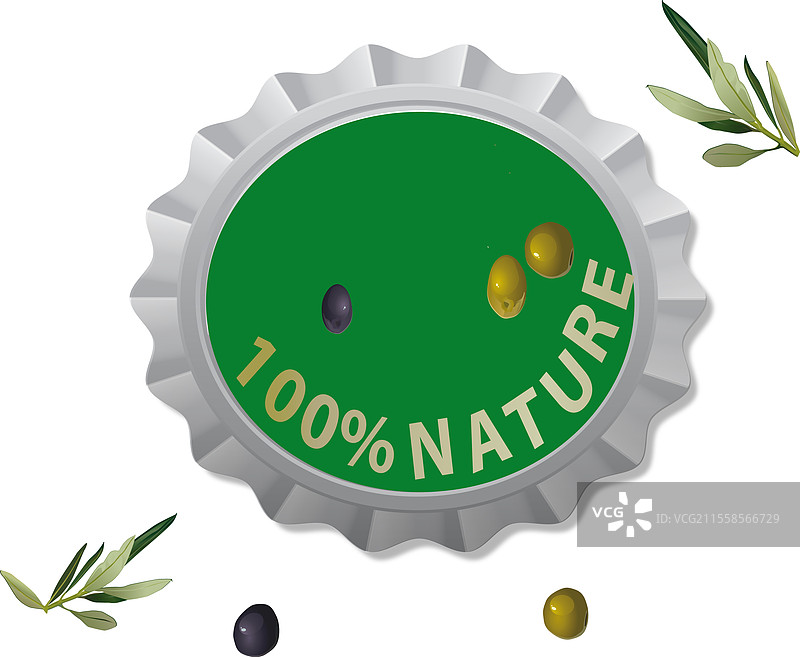 以橄榄形象推广天然产品图片素材