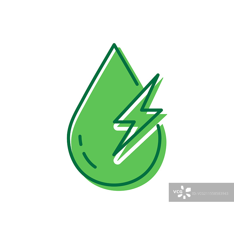 水能健康环境图标自然生态图片素材