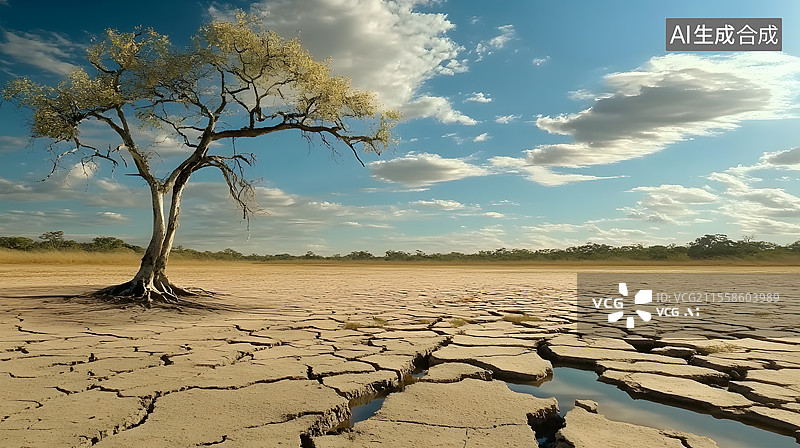 【AI数字艺术】干旱地区图片素材