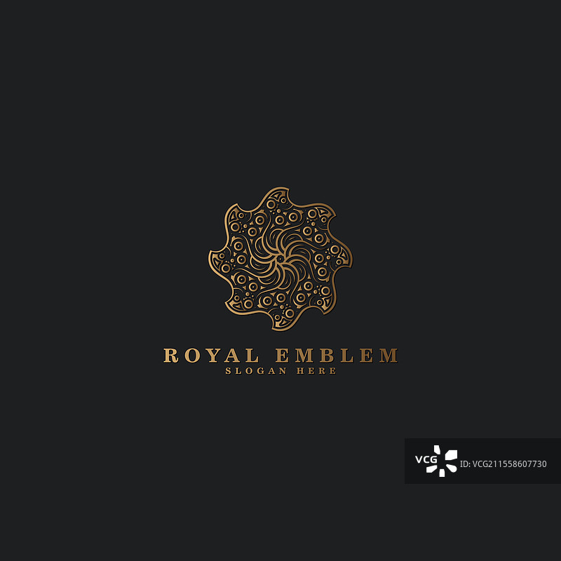 奢华装饰标志线条艺术图片素材