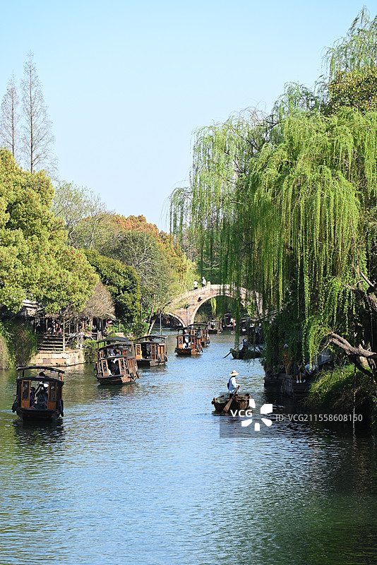 春日乌镇图片素材