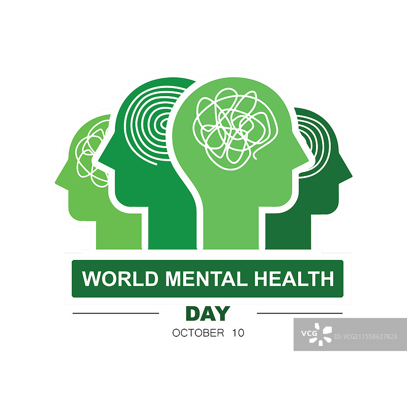 世界心理健康日，10月11日图片素材