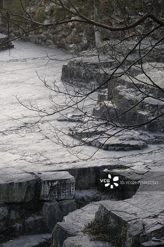 苏州虎丘千人石图片素材