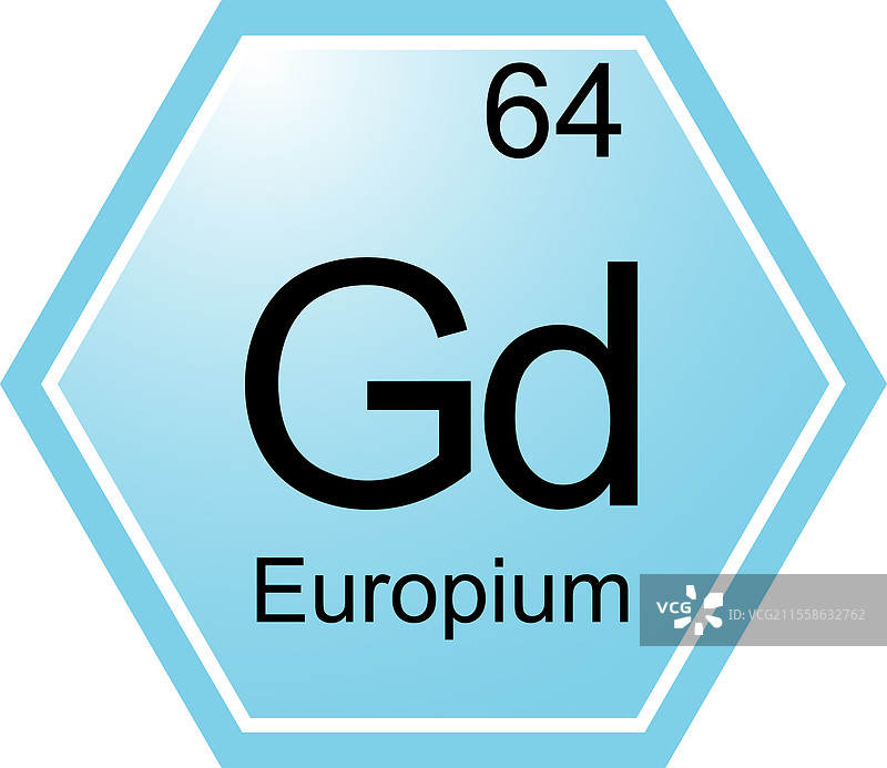 化学元素镓的符号是Gd。图片素材