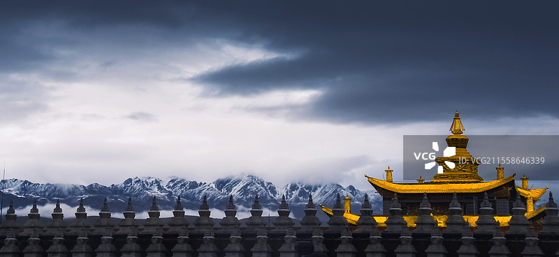 塔公寺图片素材