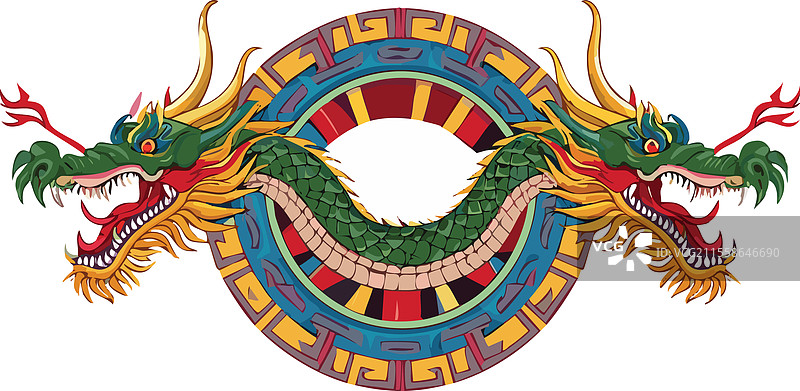 双头龙图片素材