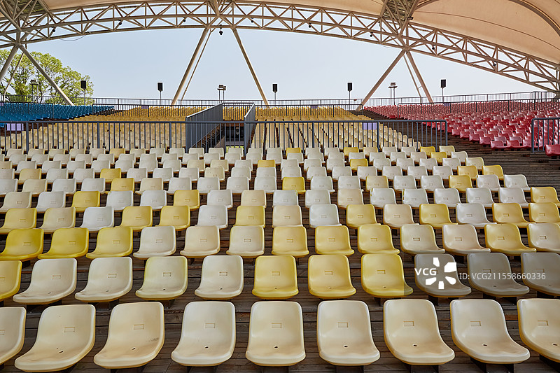 体育场看台座椅椅子图片素材