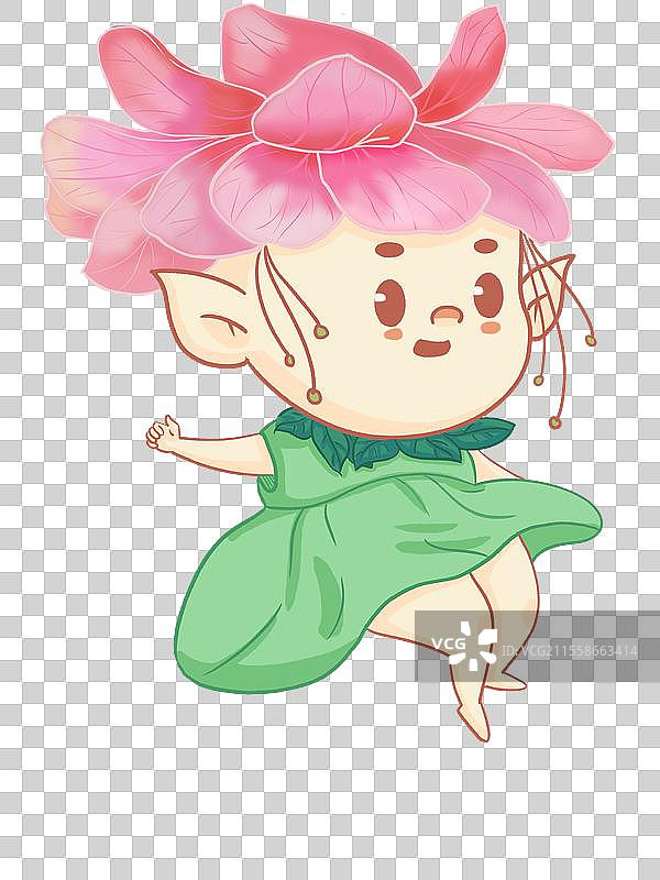 小花精灵图片素材