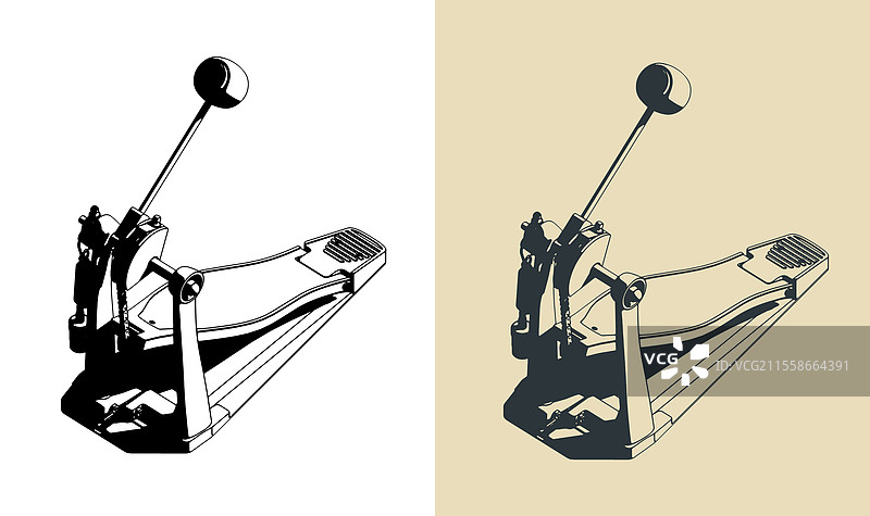低音鼓踏板图片素材