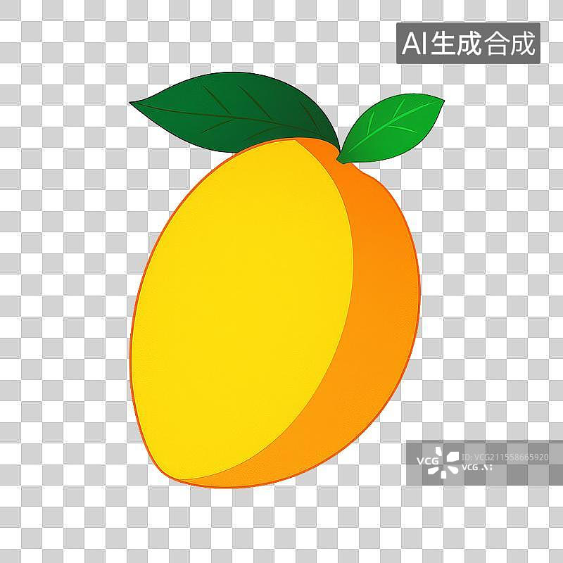 【AI数字艺术】芒果插画免扣素材矢量图图片素材