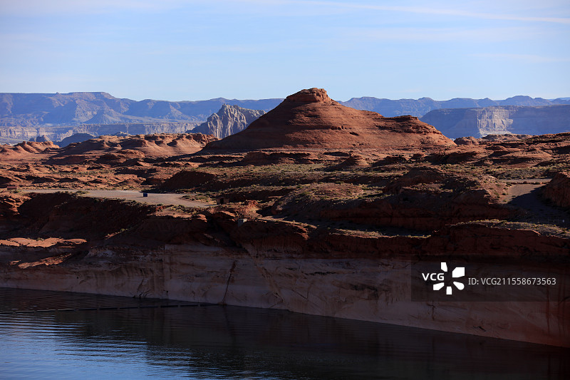 科罗拉多河 胡佛水坝壮丽风光图片素材