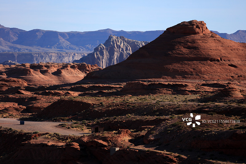 科罗拉多河 胡佛水坝壮丽风光图片素材