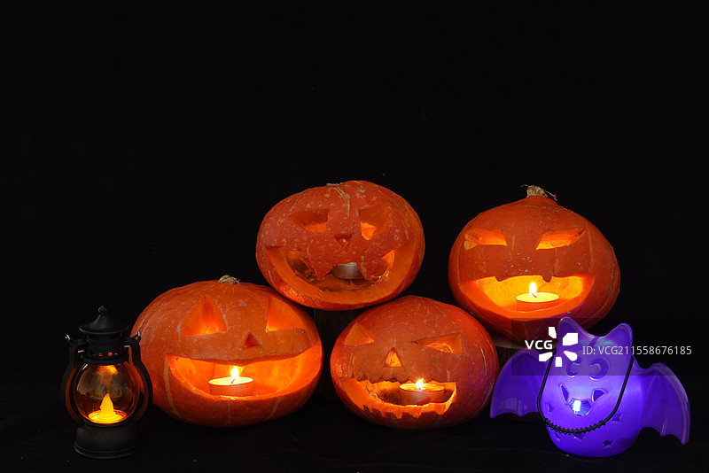 万圣节南瓜灯图片素材