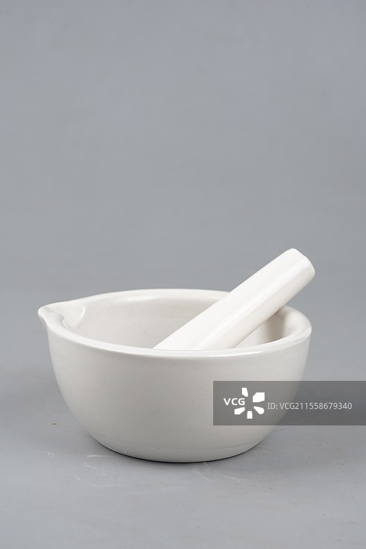 白瓷捣药罐图片素材