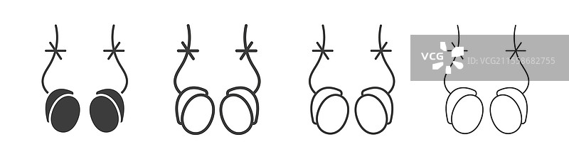 输精管切除图标集图形设计图片素材