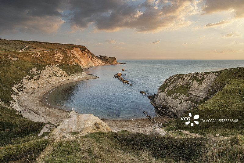 杜尔德门壮观的日落风景图片图片素材