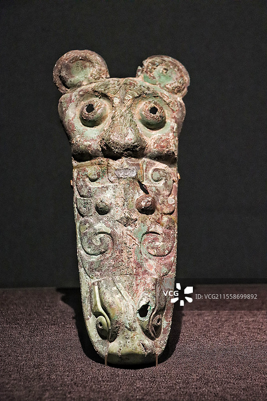 中国考古博物馆-西周铜当卢图片素材