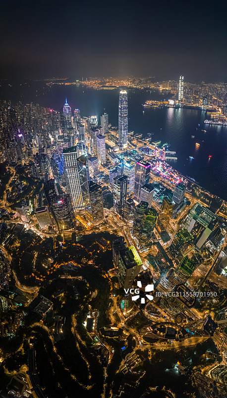 香港之夜图片素材