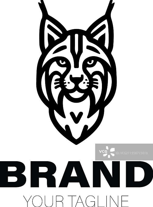 猞猁标志 猞猁标志设计 猞猁品牌标志 猞猁图片素材