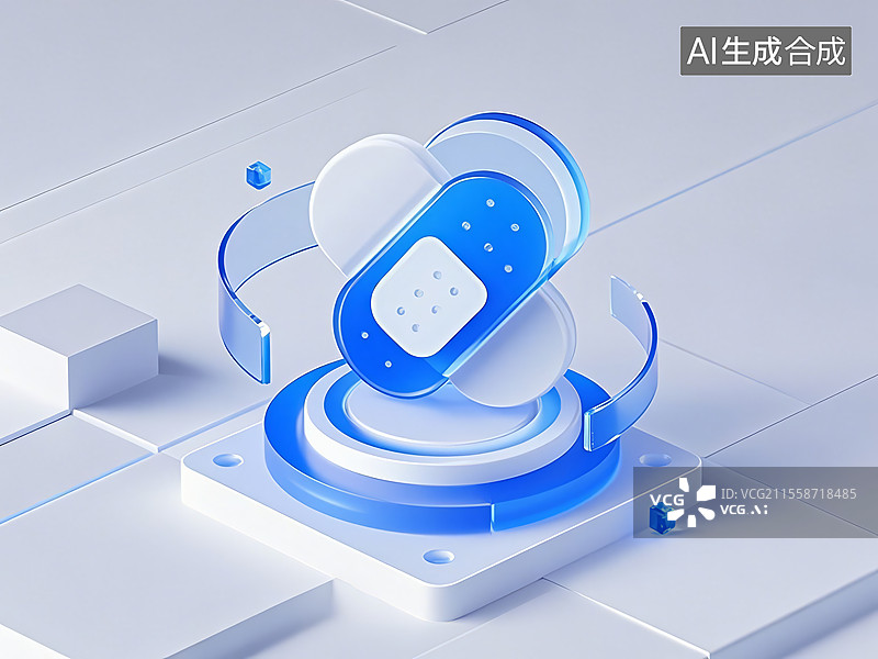 【AI数字艺术】创可贴图标图片素材