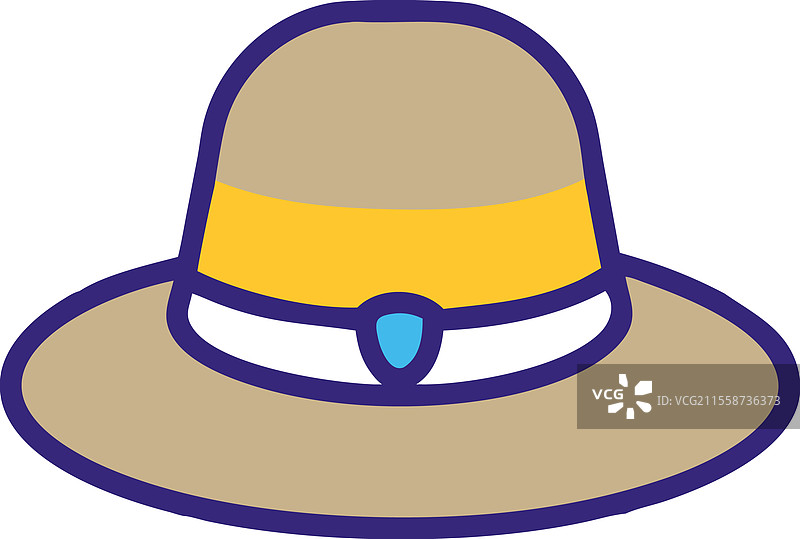 旅行太阳帽图片素材