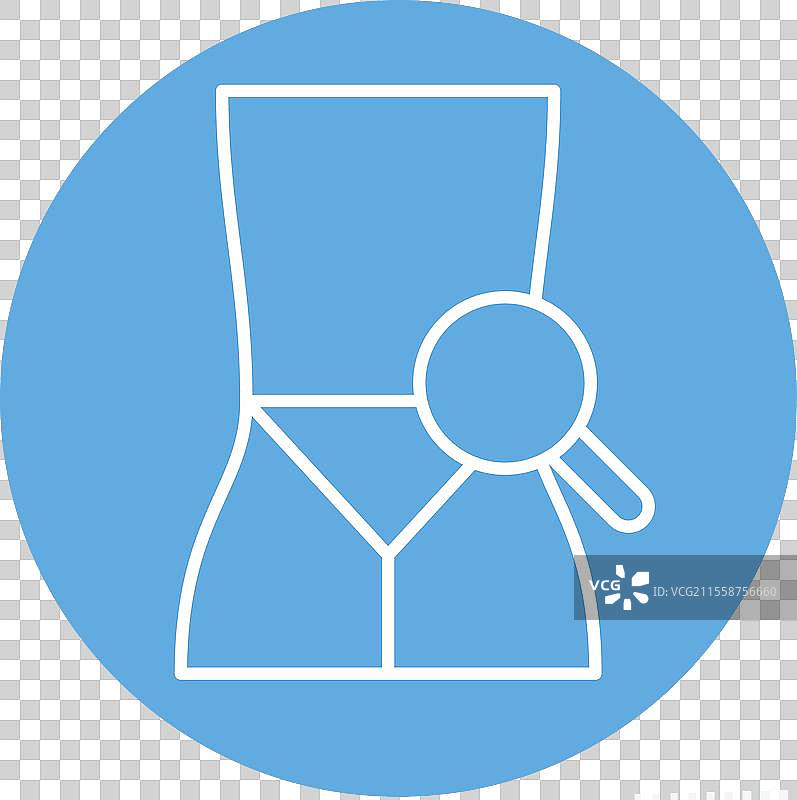 与医学专业相关的症状检查图标图片素材