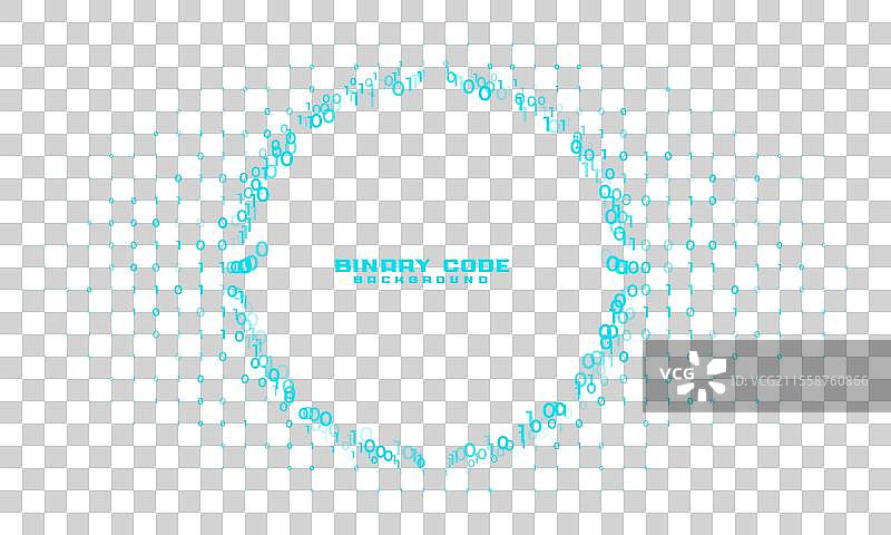 现代二进制代码技术概念背景图片素材