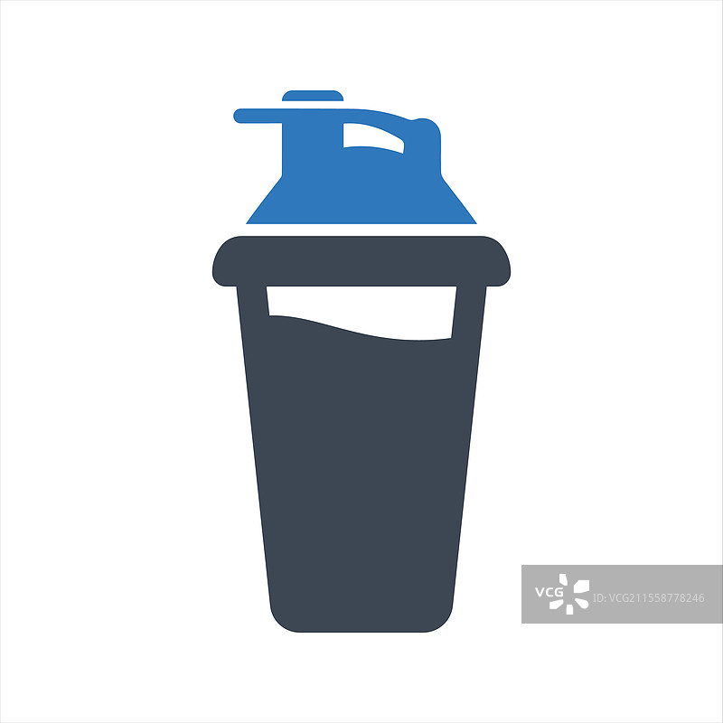 蛋白质奶昔图标 蛋白粉图标图片素材