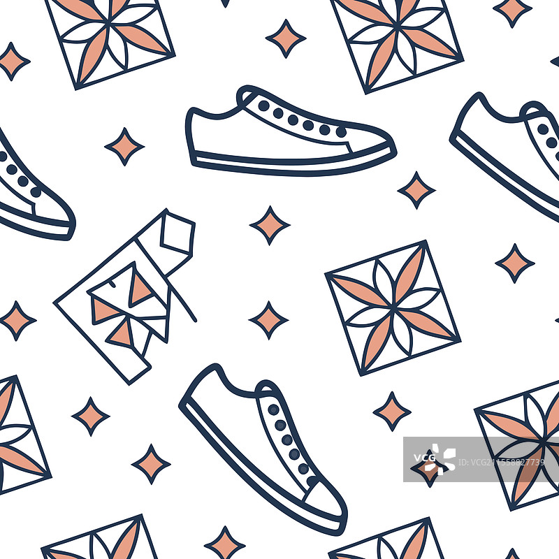 合并复古纹理马赛克瓷砖序列图片素材