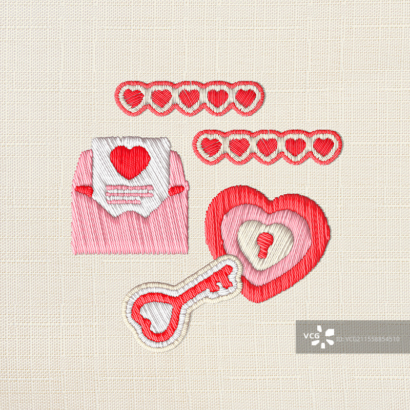 情人节图标，爱情图标集图片素材