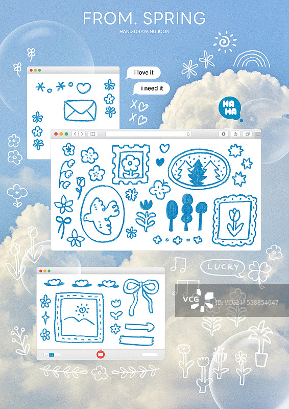 子弹日记，装饰，设计元素，图标，图标集合图片素材