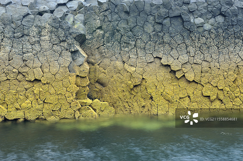 巴萨尔特管风琴，斯塔法岛，内赫布里底群岛，英国图片素材