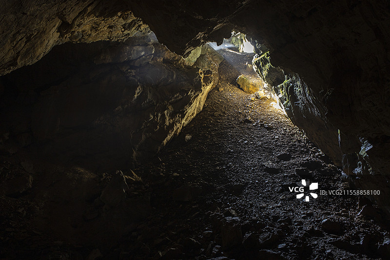 洞穴，莱布尔斯尼克，波斯尼亚图片素材